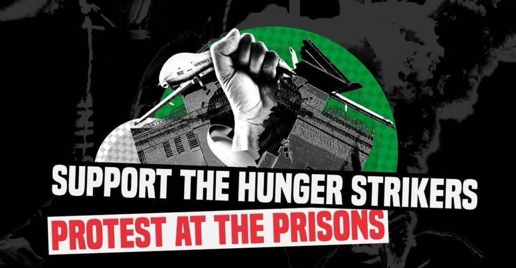 Support the hunger strikers! Protest at the prisons on 15-16th Nov